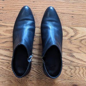 Nisolo Lana black leather ankle boot, 7.5